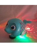интерактивна рибка играчка с топка музика и светлини