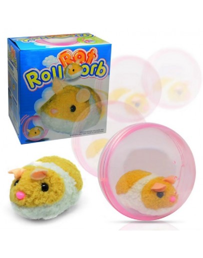 интерактивен хамстер в топка движеща се играчка за деца