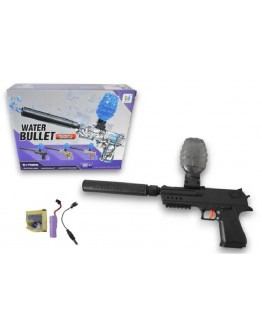 Автоматичен пистолет Tactical Gel Blaster с водни гел топчета Черен