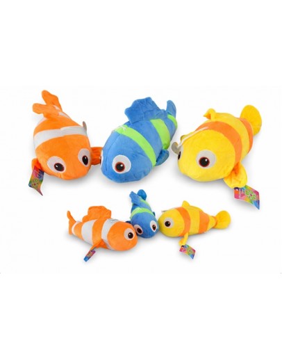 Плюшена играчка рибка Немо 20 см различни цветове