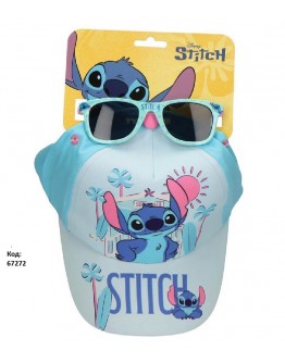 Детски комплект шапка с козирка и слънчеви очила за момчета Spidey Cars Bluey Stitch Paw Patrol