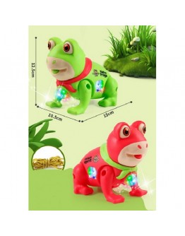 Жабка на батерии с музика и светлина