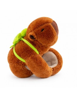 Плюшена капибара гривна играчка 17 см