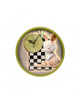 Стенен часовник -Зайче