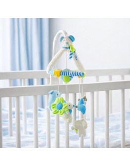 Бебешка въртележка за кошара с дрънкалки плюшено мишле