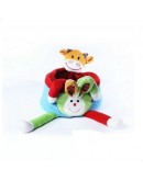 детски плюшен панер кравичка зайче органайзер