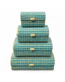 комплект бамбукови кутии 4 броя