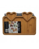 бамбуково плато със сърца