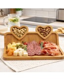 бамбуково плато със сърца