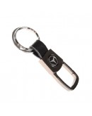 Автомобилен ключодържател Mercedes  кожа и метал