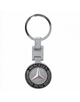Метален ключодържател Mercedes,  Мерцедес-Бенц 4 см