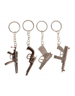 Ключодържател с метална фигурка – оръжие (пистолет или автомат)