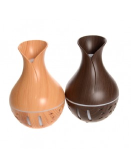 Овлажнител за въздух тип ваза с LED светлини + 10 мл етерично масло подарък