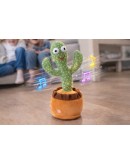 танцуващ кактус плюшена играчка 35 см