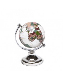 Стъклен глобус за декорация на бюро или за подарък