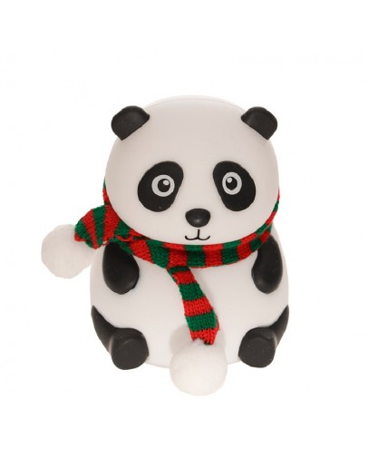 Нощна лампа панда силиконова LED със смяна на цветовете